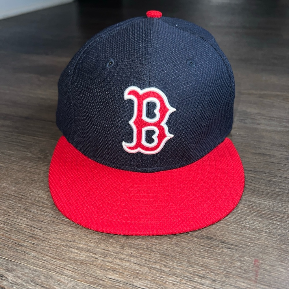 Boston Red Sox fitted hat Sz 7 3/8